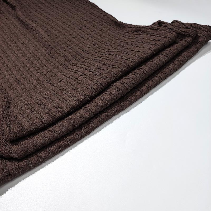 SVCD000071 Elegant and stylish off-the-neck knitted sleeveless slimming dress for women