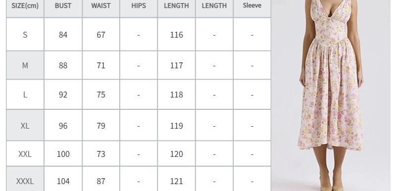 SVCD000005 Summer fashion women's wear, elegant and fashionable, backless printed halter dress, sexy European and American style dress