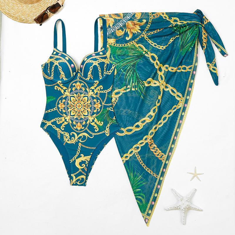 SVCSM000011 Two-piece swimsuit, high-waisted swimsuit, bikini set