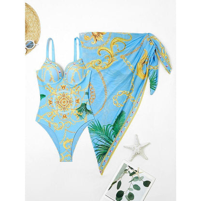 SVCSM000011 Two-piece swimsuit, high-waisted swimsuit, bikini set