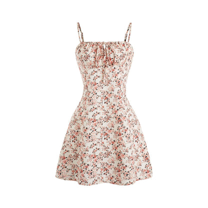 SVCM000096  Sweet mini halter dress for women
