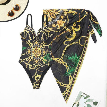 SVCSM000011 Two-piece swimsuit, high-waisted swimsuit, bikini set