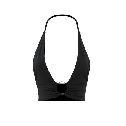 SVCT000104 Summer fashion women's wear: A sexy little vest for women, paired with a sweet and cool solid-colored tight-fitting top