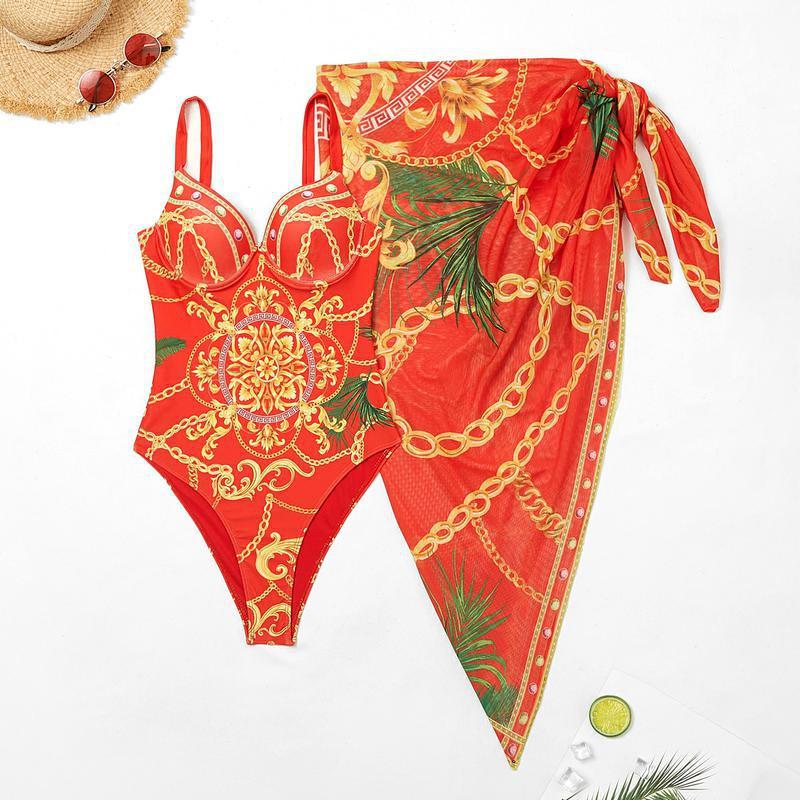 SVCSM000011 Two-piece swimsuit, high-waisted swimsuit, bikini set